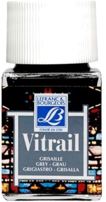 Lefranc & Bourgeois Vitrail Barva na sklo 251 Gray 50 ml 1 ks