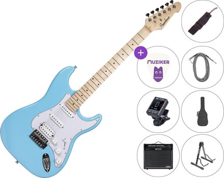 Elektrická kytara Pasadena ST-11 SET 80W Sky Blue Elektrická kytara - 1