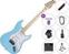 Chitară electrică Pasadena ST-11 SET 40W Sky Blue Chitară electrică