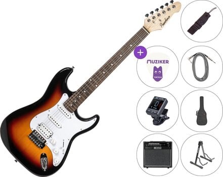 Električna gitara Pasadena ST-11 SET 40W Sunburst Električna gitara - 1