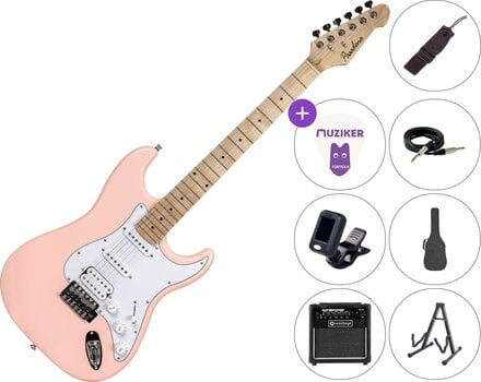 E-Gitarre Pasadena ST-11 SET 10W Pink E-Gitarre - 1