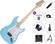 Pasadena ST-11 SET 10W Sky Blue Chitară electrică