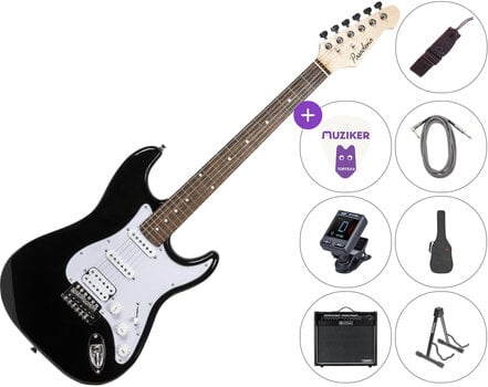 Elektrische gitaar Pasadena ST-11 SET 80W Black Elektrische gitaar - 1