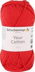 Strikkegarn Schachenmayr Your Cotton 00030 Tomato 50g
