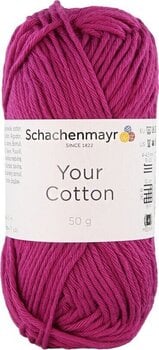 Плетива прежда Schachenmayr Your Cotton 00037 Cyclam Плетива прежда - 1
