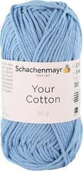 Knitting Yarn Schachenmayr Your Cotton 00052 Cloud Knitting Yarn