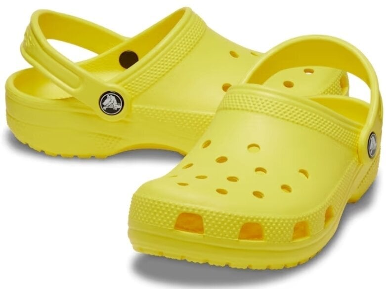 Dječje cipele za jedrenje Crocs Toddler Classic Clog Sandale Cyber Yellow 20-21