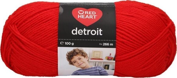 Knitting Yarn Red Heart Detroit 00207 Fire Knitting Yarn - 1