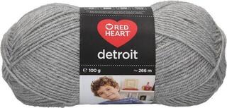 Pletací příze Red Heart Detroit 05668 Mid Grey Mel Pletací příze