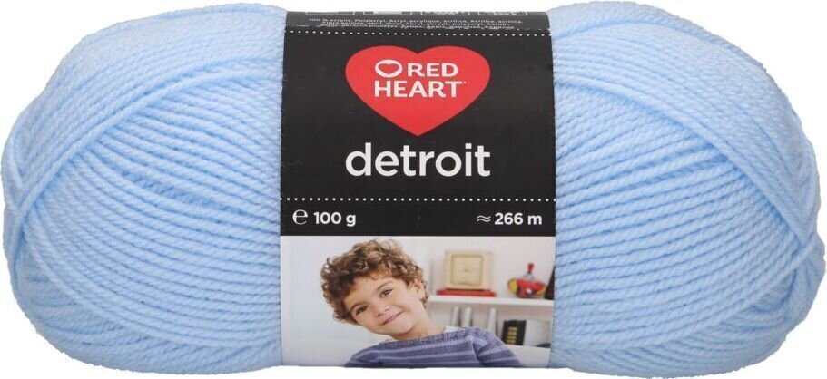 Pređa za pletenje Red Heart Detroit 08363 Ice Pređa za pletenje