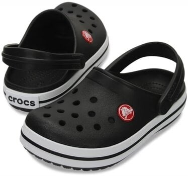 Jachtařská obuv Crocs Toddler Crocband Clog Sandály Black 20-21 - 1