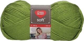 Knitting Yarn Red Heart Soft 00010 Kiwi Green Knitting Yarn