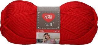 Knitting Yarn Red Heart Soft 09925 Really Red Knitting Yarn