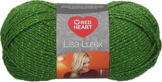 Pletacia priadza Red Heart Lisa Lurex 00004 Green Pletacia priadza