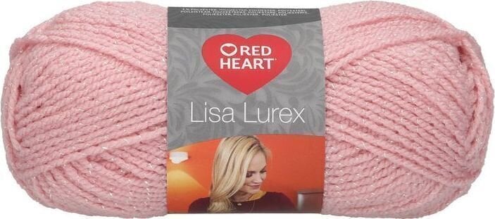 Przędza dziewiarska Red Heart Lisa Lurex 00006 Pink Przędza dziewiarska