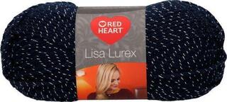 Pletacia priadza Red Heart Lisa Lurex 00012 Navy Pletacia priadza