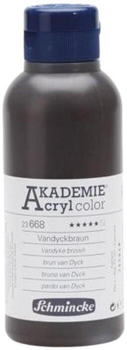 Acrylfarbe Schmincke Akademie Acrylfarbe 668 Vandyke Brown 250 ml 1 stk