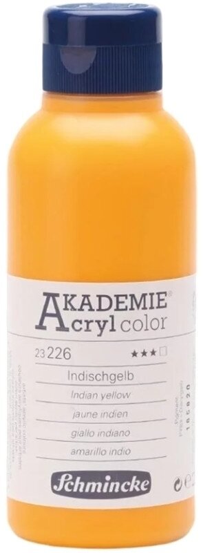Peinture acrylique Schmincke Akademie Peinture acrylique 226 Indian Yellow 250 ml 1 pc