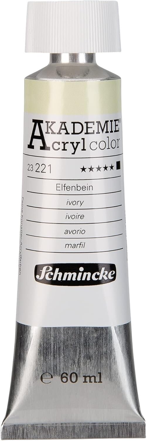 Schmincke Akademie Akrylová barva 221 Ivory 60 ml 1 ks