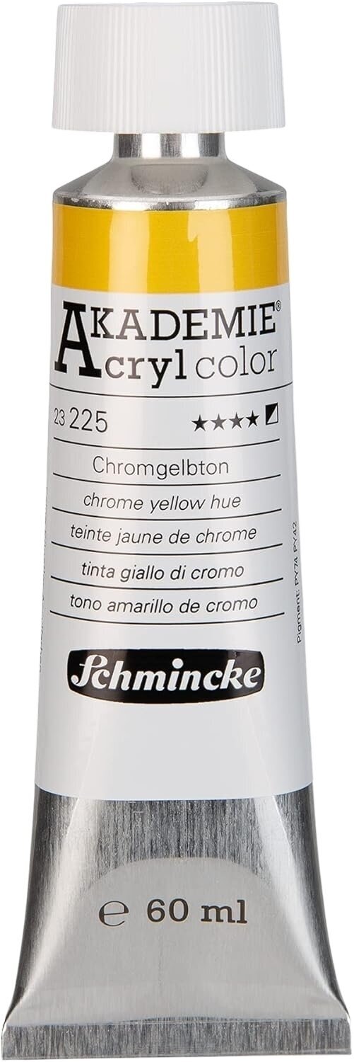 Akrilna boja Schmincke Akademie Акрилне боје 225 Chrome Yellow Hue 60 ml 1 kom