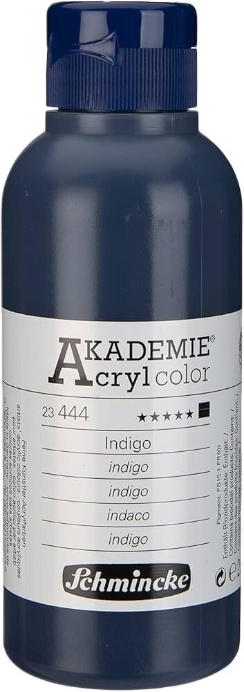 Schmincke Akademie Akrylová barva 444 Indigo 250 ml 1 ks