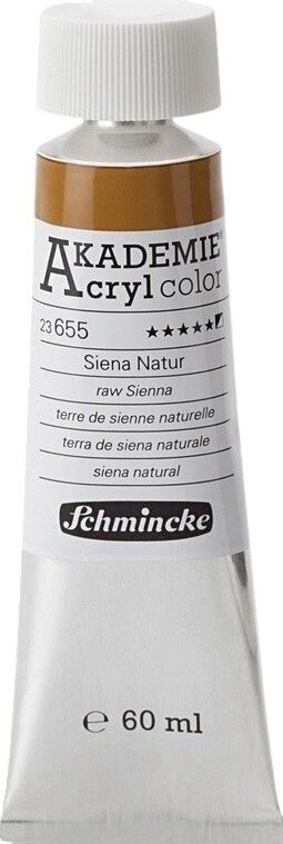 Schmincke Akademie Akrylová barva 655 Raw Sienna 60 ml 1 ks