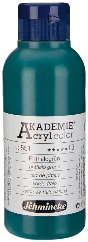 Akrilna boja Schmincke Akademie Akrilna boja 551 Phthalo Green 250 ml 1 kom