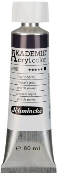 Schmincke Akademie Akrylová barva 658 Payne'S Grey 60 ml 1 ks