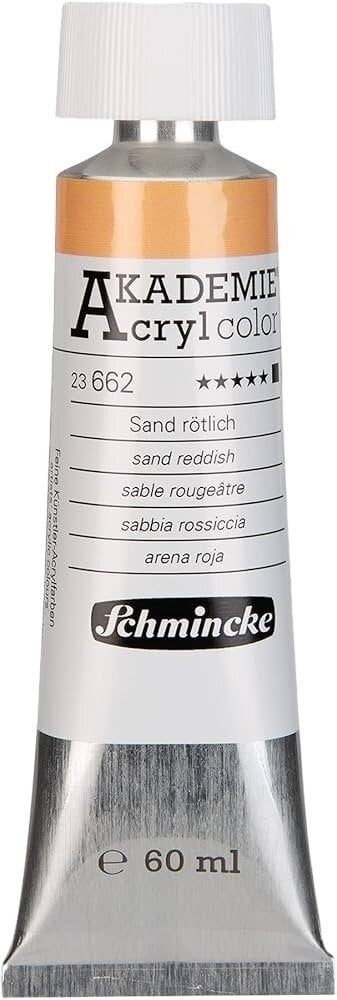 Akrilna boja Schmincke Akademie Акрилне боје 662 Sand Reddish 60 ml 1 kom