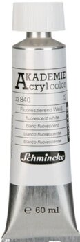 Acrylfarbe Schmincke Akademie Acrylfarbe 840 Fluorescent White 60 ml 1 stk - 1