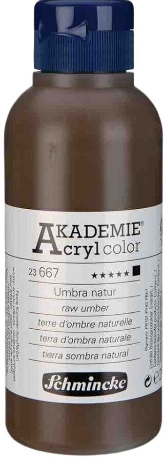 Schmincke Akademie Akrylová barva 667 Raw Umber 250 ml 1 ks