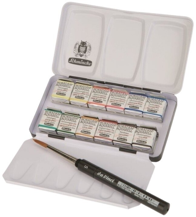 Watercolour Paint Schmincke 76.4901 Set of Watercolour Paints 12 pcs