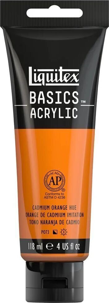 Peinture acrylique Liquitex Basic Peinture acrylique 720 Cadmium Orange Hue 118 ml 1 pc