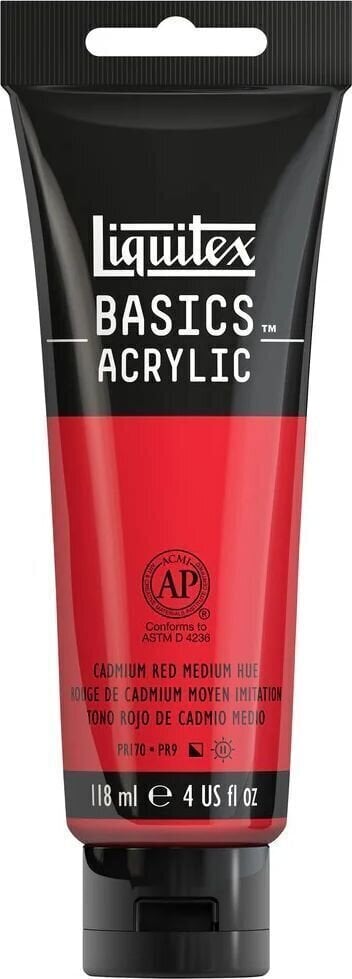 Culoare acrilică Liquitex Basic Vopsea acrilică 151 Cadmium Red Medium Hue 118 ml 1 buc.