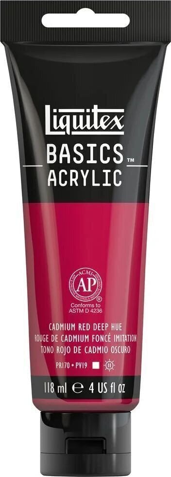 Liquitex Basic Akrylová farba 311 Cadmium Red Deep Hue 118 ml 1 ks
