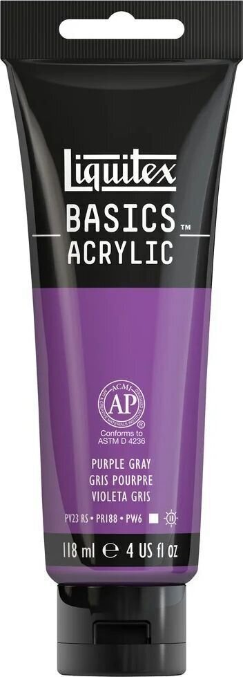 Farba akrylowa Liquitex Basic Farba akrylowa 263 Purple Gray 118 ml 1 szt.