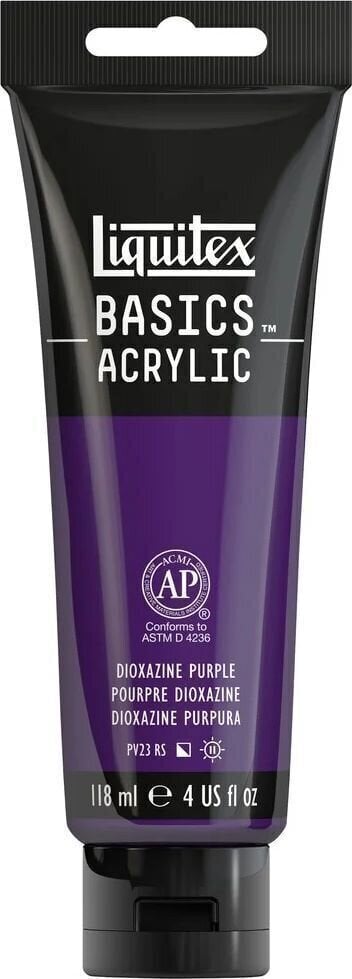 Peinture acrylique Liquitex Basic Peinture acrylique 186 Dioxazine Purple 118 ml 1 pc