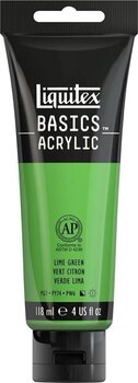 Акрилна боя Liquitex Basic АКРИЛНА боя 222 Lime Green 118 ml 1 бр. - 1