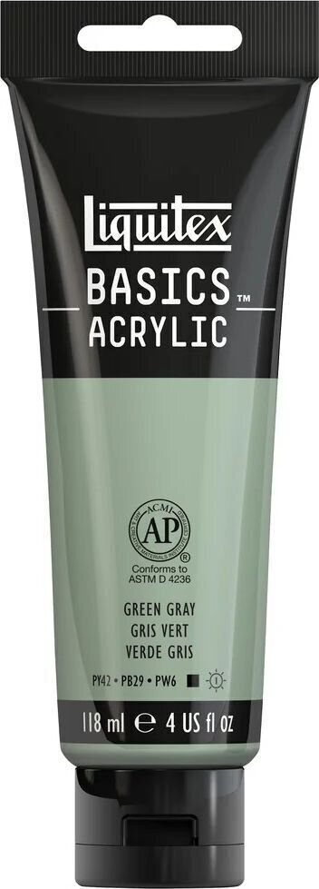 Akrilna boja Liquitex Basic Akrilna boja 205 Green Gray 118 ml 1 kom