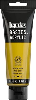 Акрилна боя Liquitex Basic АКРИЛНА боя 416 Yellow Oxide 118 ml 1 бр. - 1
