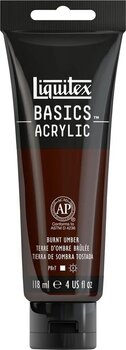 Peinture acrylique Liquitex Basic Peinture acrylique 128 Burnt Umber 118 ml 1 pc - 1