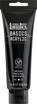 Peinture acrylique Liquitex Basic Peinture acrylique 276 Mars Black 118 ml 1 pc - 1