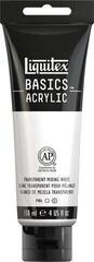 Akrylová barva Liquitex Basic Akrylová barva 430 Transparent Mixing White 118 ml 1 ks