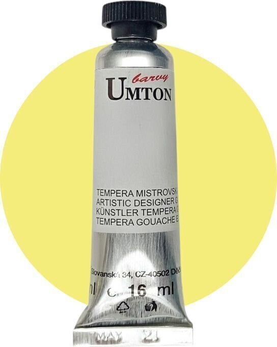 Temperová barva Umton 86.3008 Temperová barva 1008 Cadmium Yellow Lightest 16 ml 1 ks