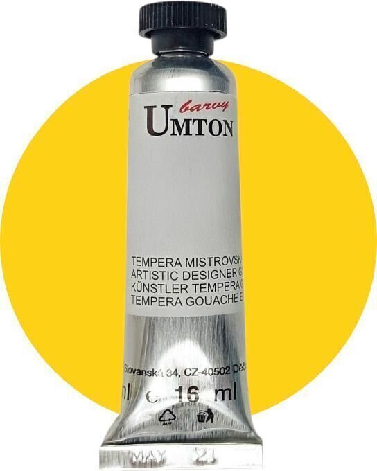 Temperová barva Umton 86.3010 Temperová barva 1010 Cadmium Yellow Middle 16 ml 1 ks