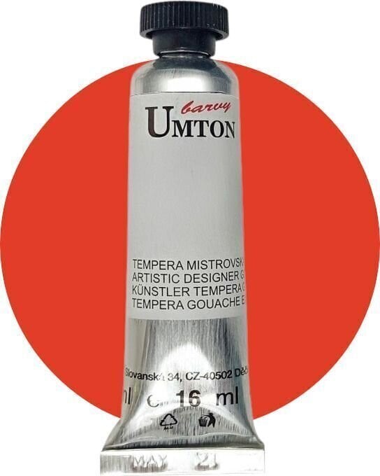 Tempera Paint Umton 86.3061 Tempera Paint 1061 Cadmium Red Middle 16 ml 1 pc