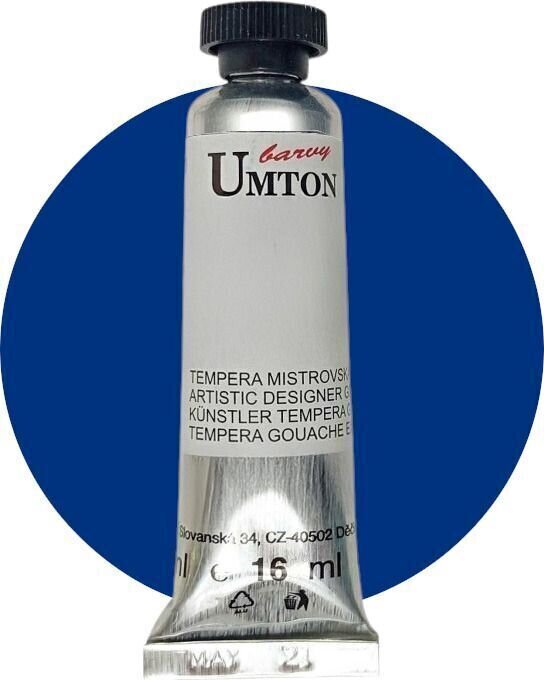 Tempera Paint Umton 86.3030 Tempera Paint 1030 Phthalo Blue 16 ml 1 pc