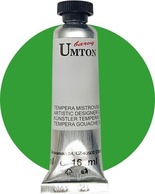 Temperová barva Umton 86.3068 Temperová barva 1068 Cadmium Green Middle 16 ml 1 ks