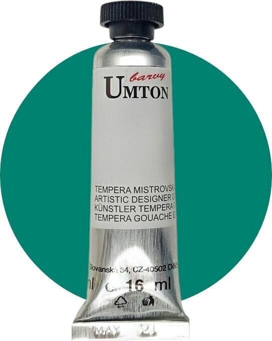 Tempera Paint Umton 86.3077 Tempera Paint 1077 Viridian 16 ml 1 pc