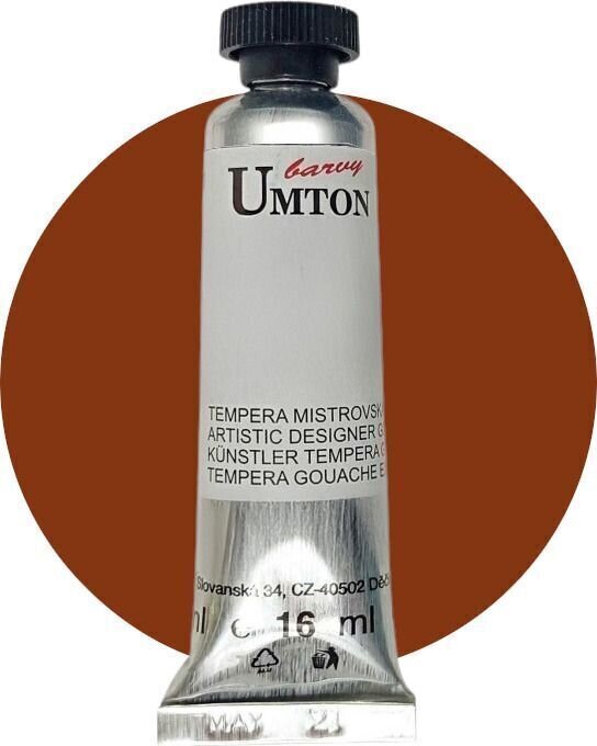 Tempera Paint Umton 86.3025 Tempera Paint 1025 Puzzuoli Earth 16 ml 1 pc